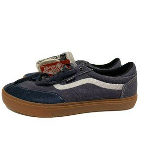 New Vans Gilbert Crockett Pro Rawhide Gum Navy Denim Blue White Men's Size 13